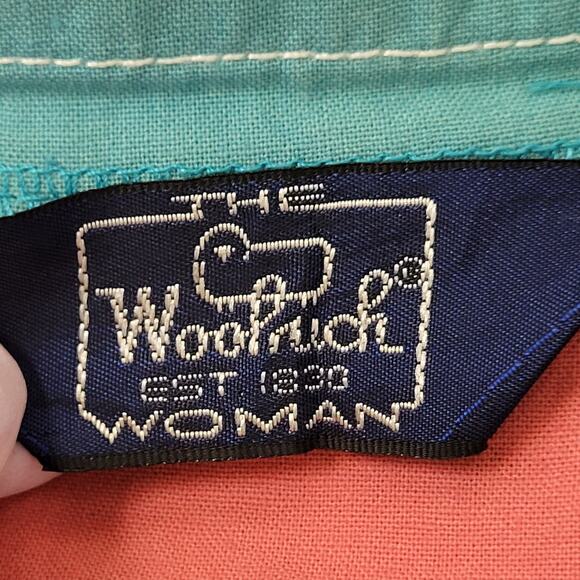 Vintage Woolrich Anorak Jacket Women M/L 24x24 Baggy Boxy - Picture 12 of 16